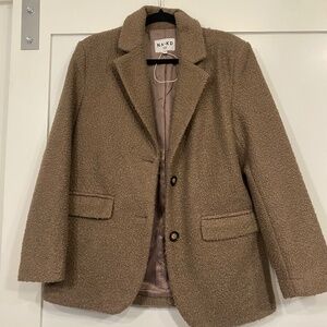 NA-KD teddy blazer